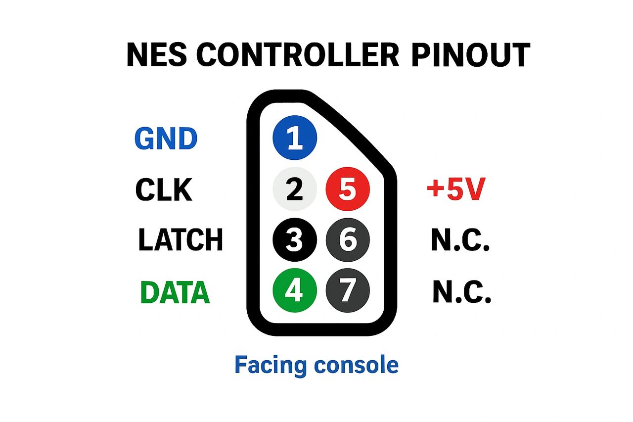 NES pinout